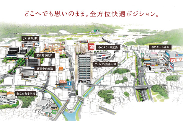 V西条大坪